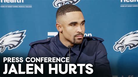 Jalen Hurts Press Conference: December 8, 2024